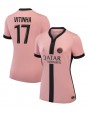 Paris Saint-Germain Vitinha #17 Ausweichtrikot für Frauen 2024-25 Kurzarm